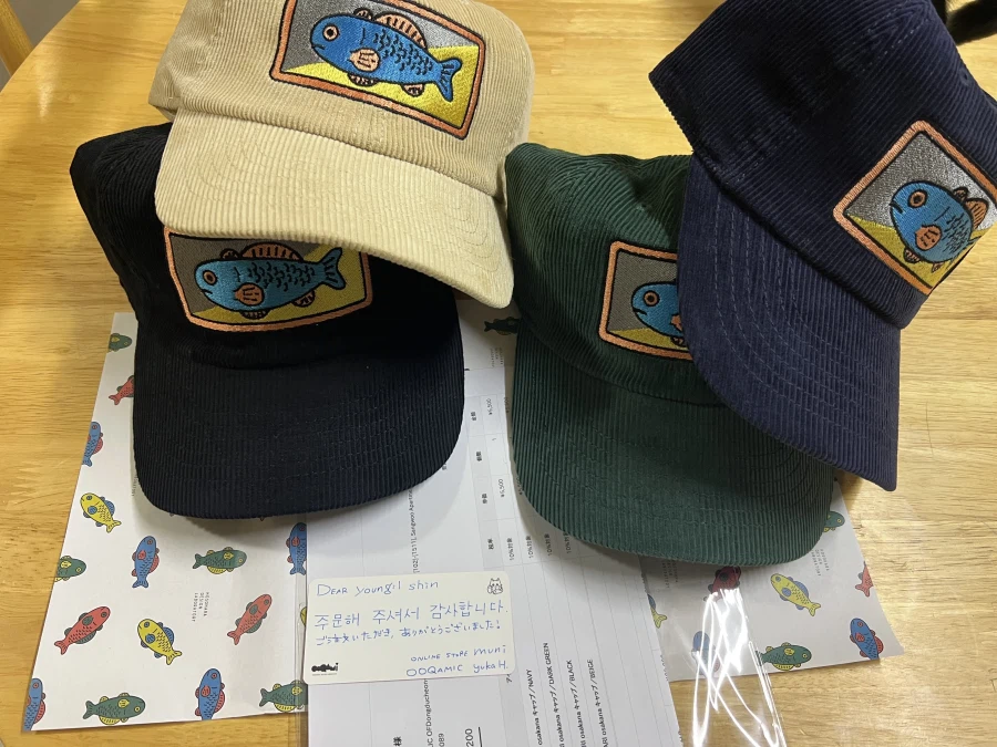물고기 모자 도착 했습니다._3.webp