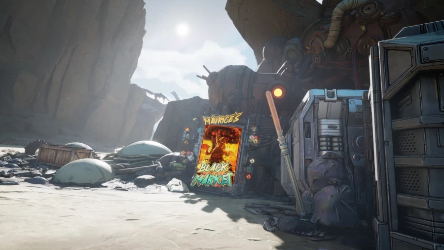 업데이트 노트에 나와있는 암시장 위치에 왔는데 없음_1.webp