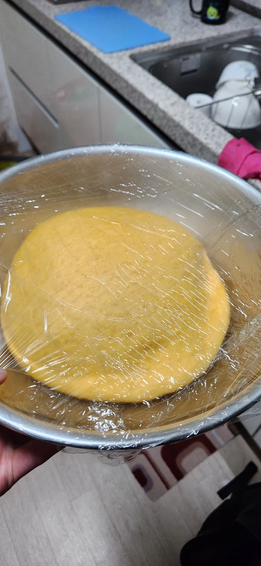 빵) 친구한테 만들어준 고추장 피자빵_3.webp