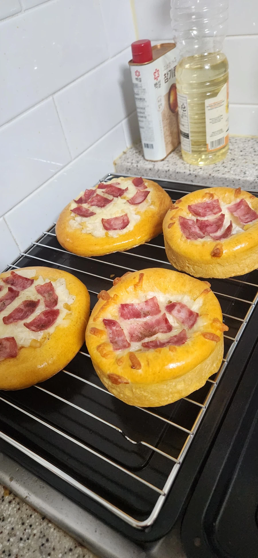 빵) 친구한테 만들어준 고추장 피자빵_10.webp