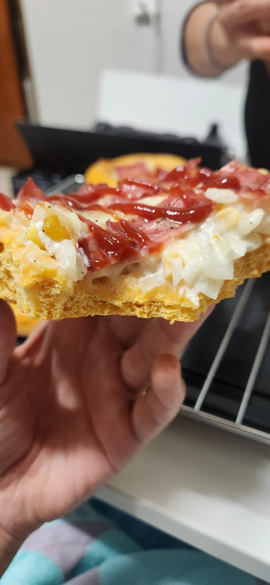 빵) 친구한테 만들어준 고추장 피자빵_12.webp