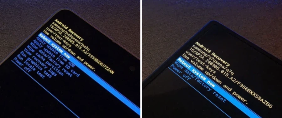 삼성 갤럭시, 업데이트로 Android 복구 메뉴 도구 제거_1.webp