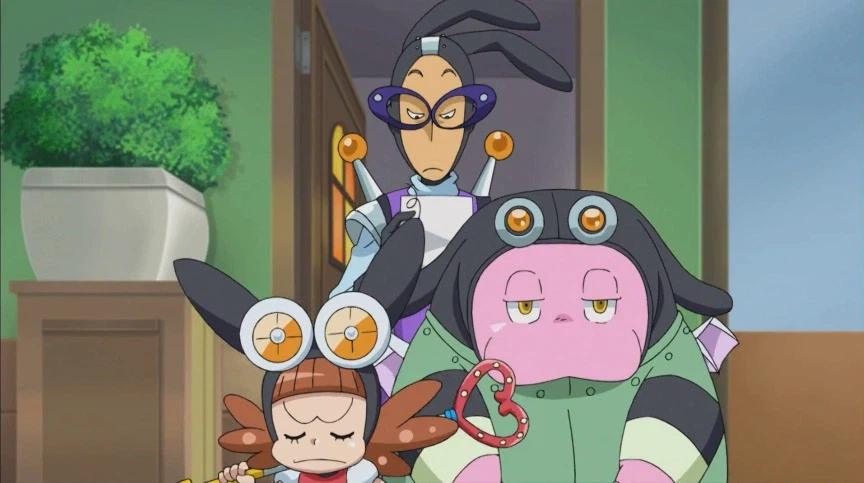 듀얼마스터즈) 2화, 수수께끼의 3인조 우사기단 등장!_94.webp