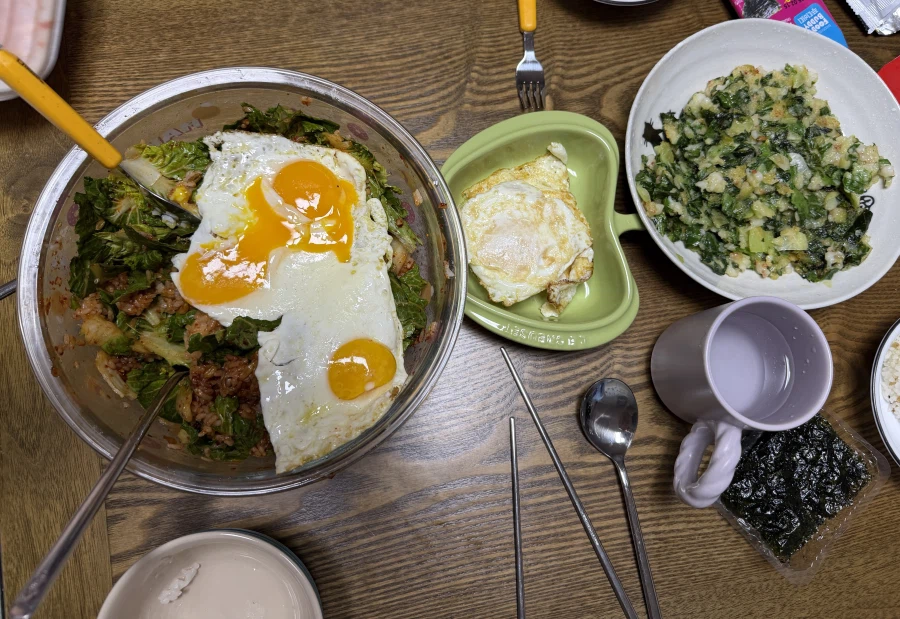 집에서 만든 봄동 비빔밥_3.webp