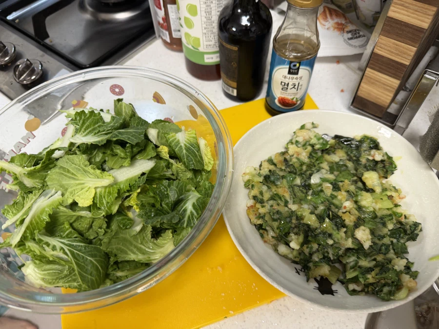 집에서 만든 봄동 비빔밥_6.webp