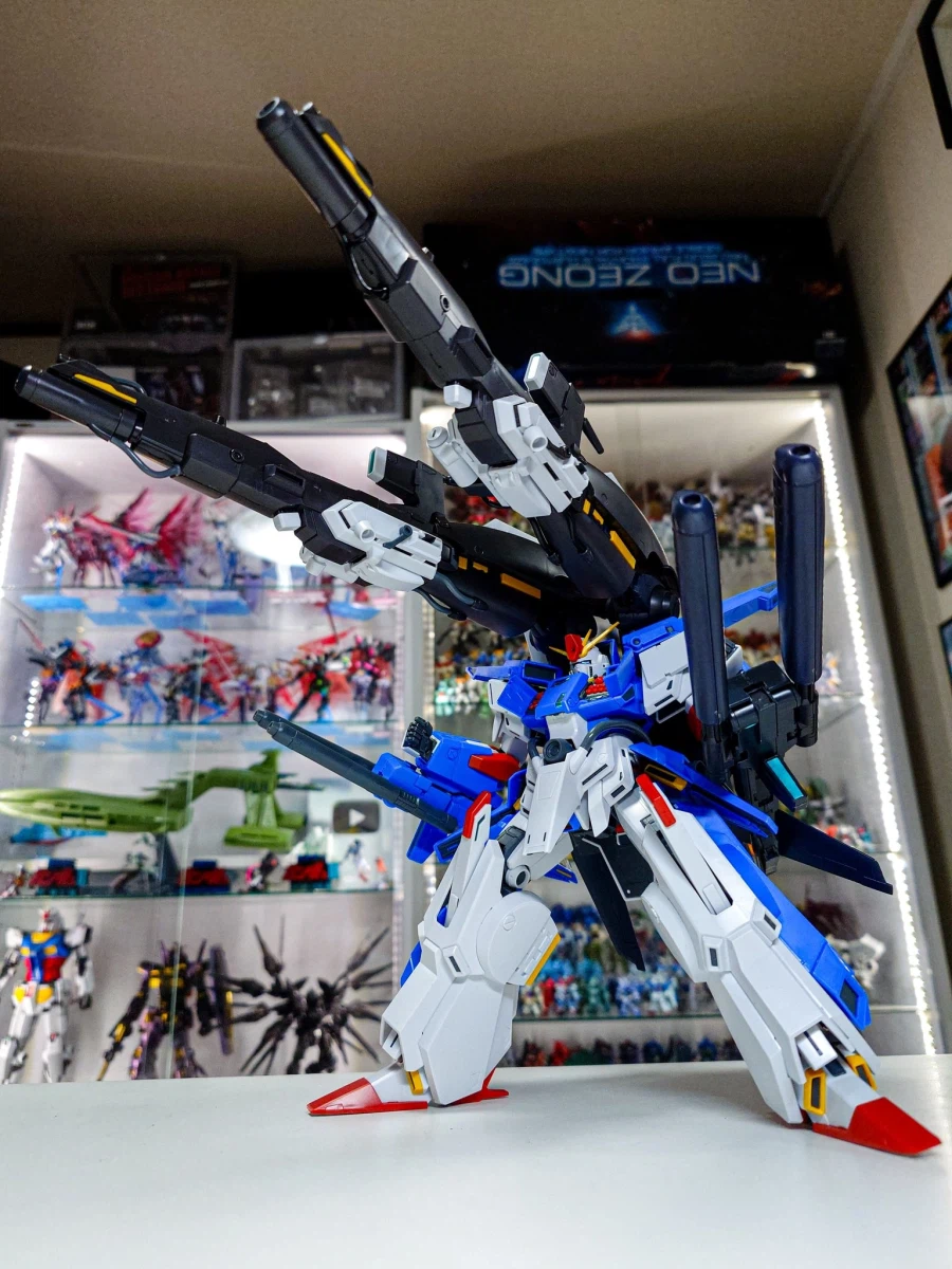 [반다이] MG 풀아머 ZZ 건담, FAZZ 무기 조합 소개_1.webp