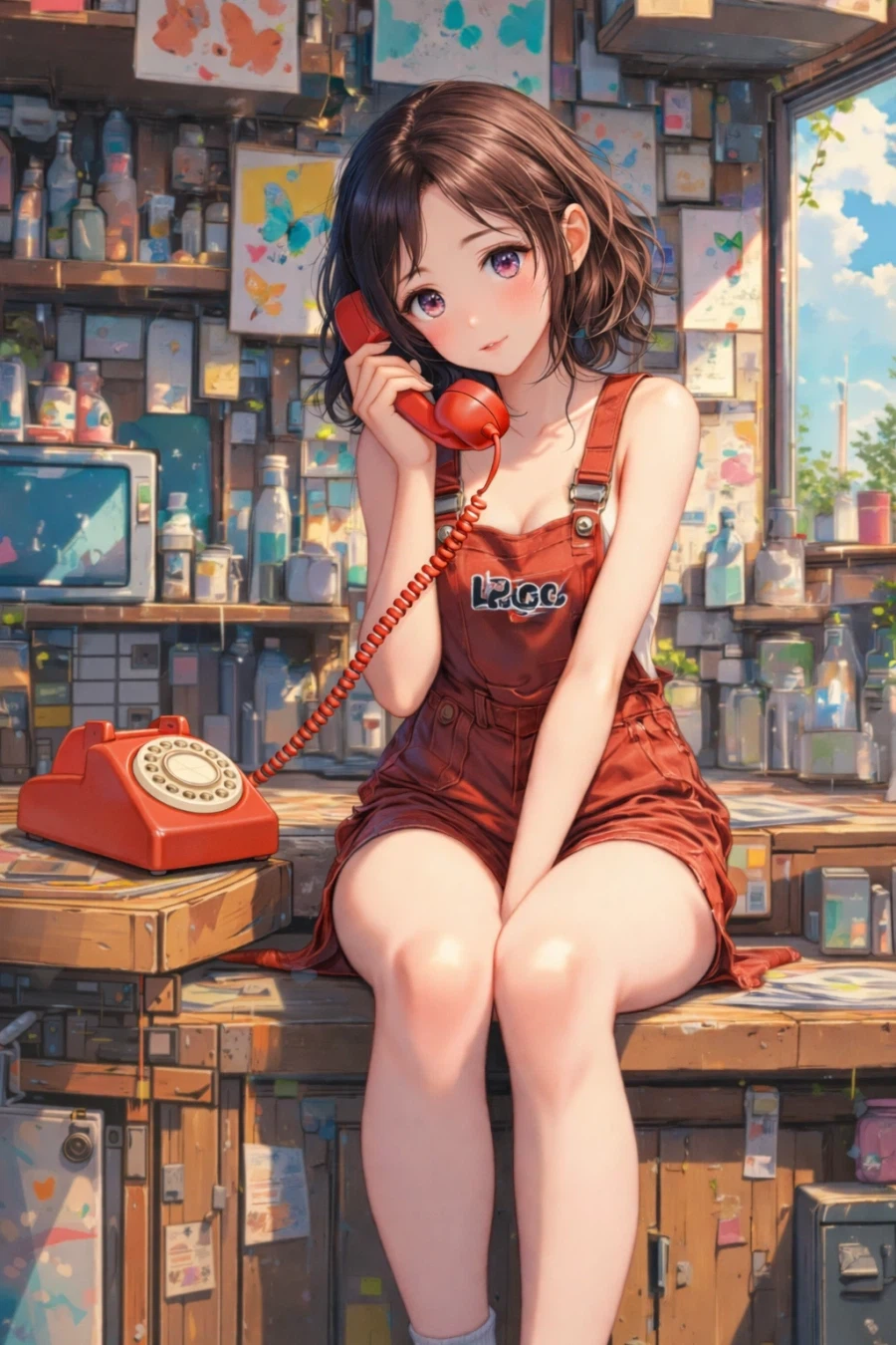 AI) 오늘도 만들어둔 일러스트, 그록으로 돌려보기_4.webp