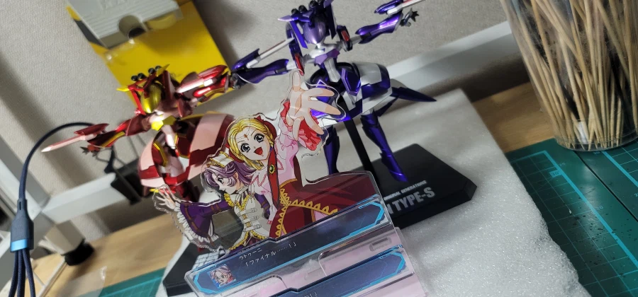 [슈퍼로봇대전OG] 페어리온 G /S 도색 습작 입니다._8.webp