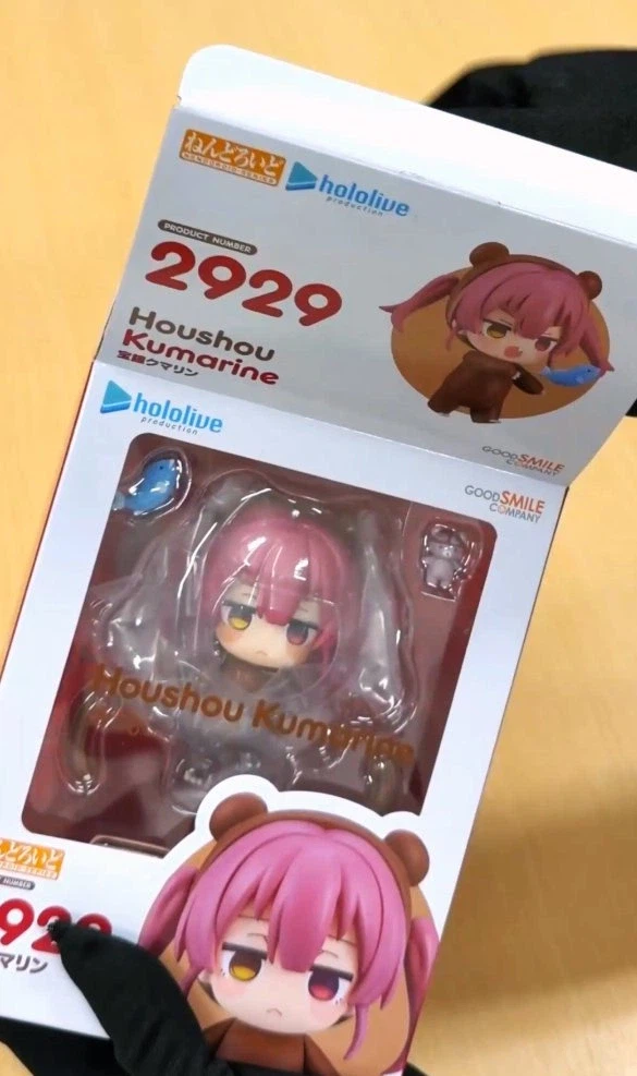 [굿 스마일] 넨도로이드 홀로라이브 - 호쇼 쿠마린 샘플 개봉 영상_1.webp