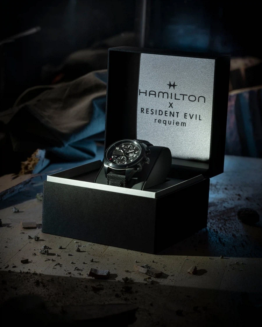 워치브랜드 해밀턴, ‘레지던트 이블 : 레퀴엠’ 콜라보 카키필드 공개_1.webp