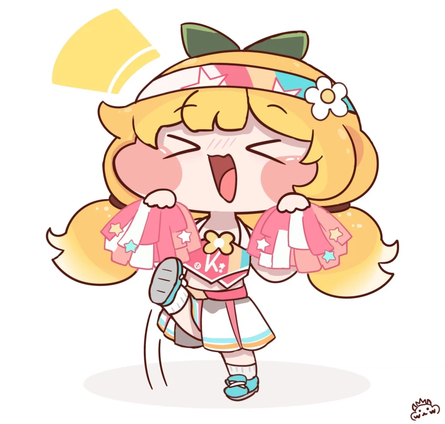 트릭컬)치어리더 영춘이 그려왔어요!_1.webp