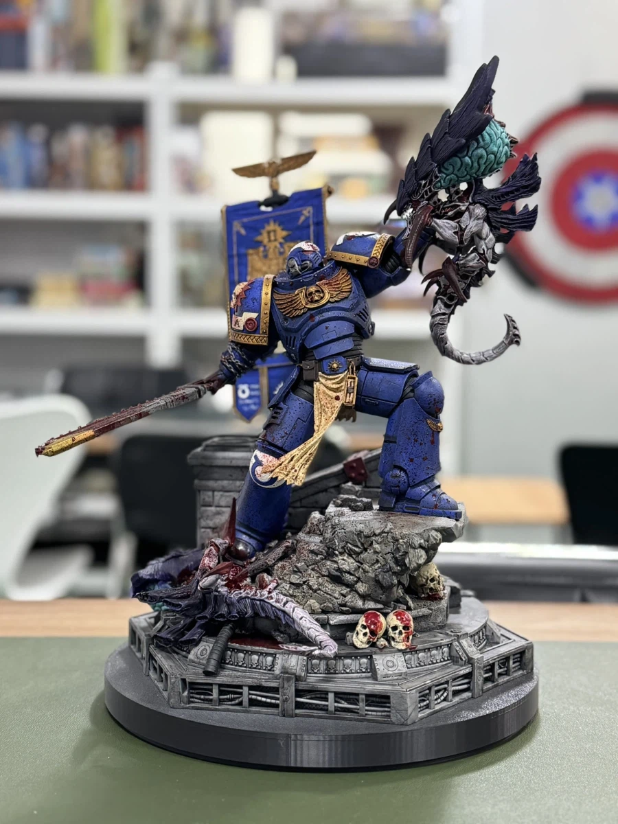 [워해머40K] 타이투스 스태츄 출력 및 도색 작업기 - 스압_27.webp