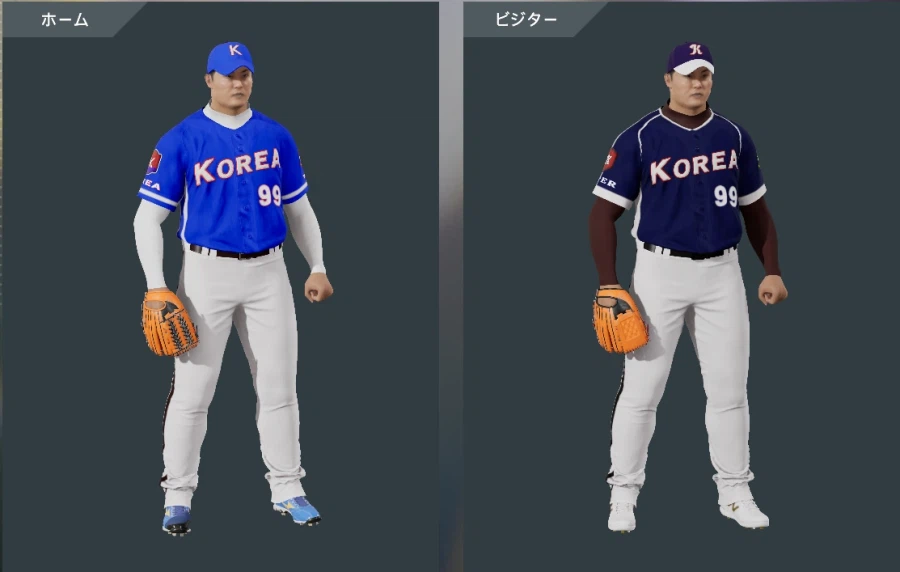 [프로야구스피리츠2026] TEAM KOREA 국가대표 류현진.오지환 페이스온_1.webp