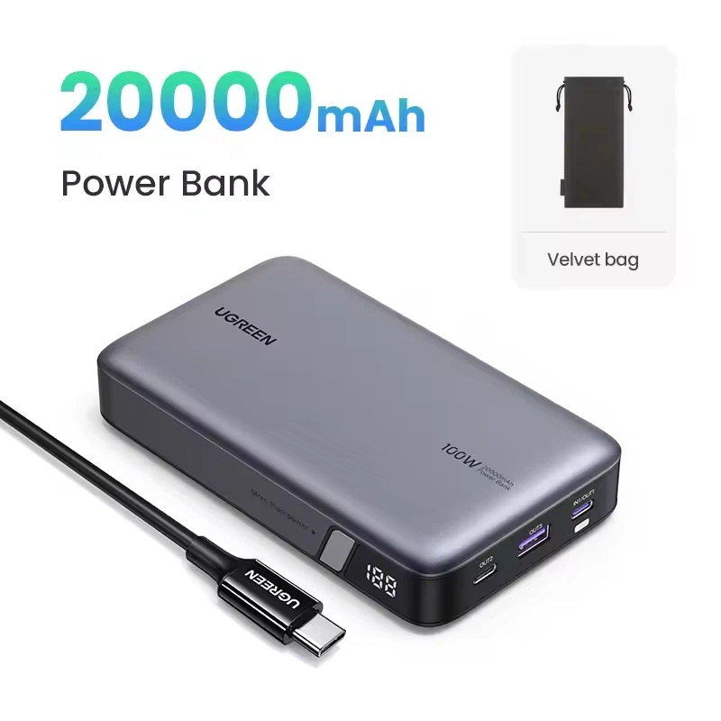 [알리] UGREEN 100W 20000mAh 보조베터 (₩58,300)_1.webp