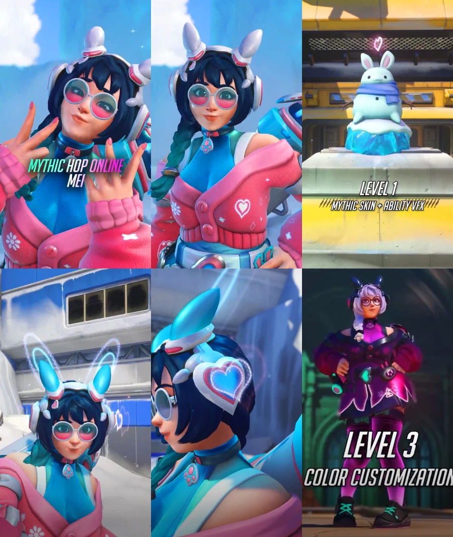 오버워치 메이 신화 'Hop Online' 스킨 공개_1.webp