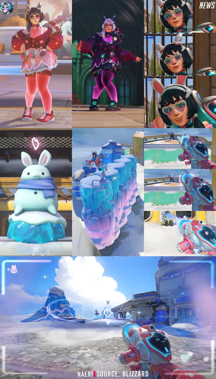 오버워치 메이 신화 'Hop Online' 스킨 공개_2.webp