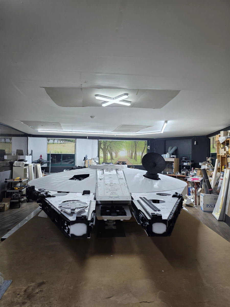 1/6 스케일 스타워즈 밀레니엄팔콘 핸드메이드 작업기 2부_13.webp