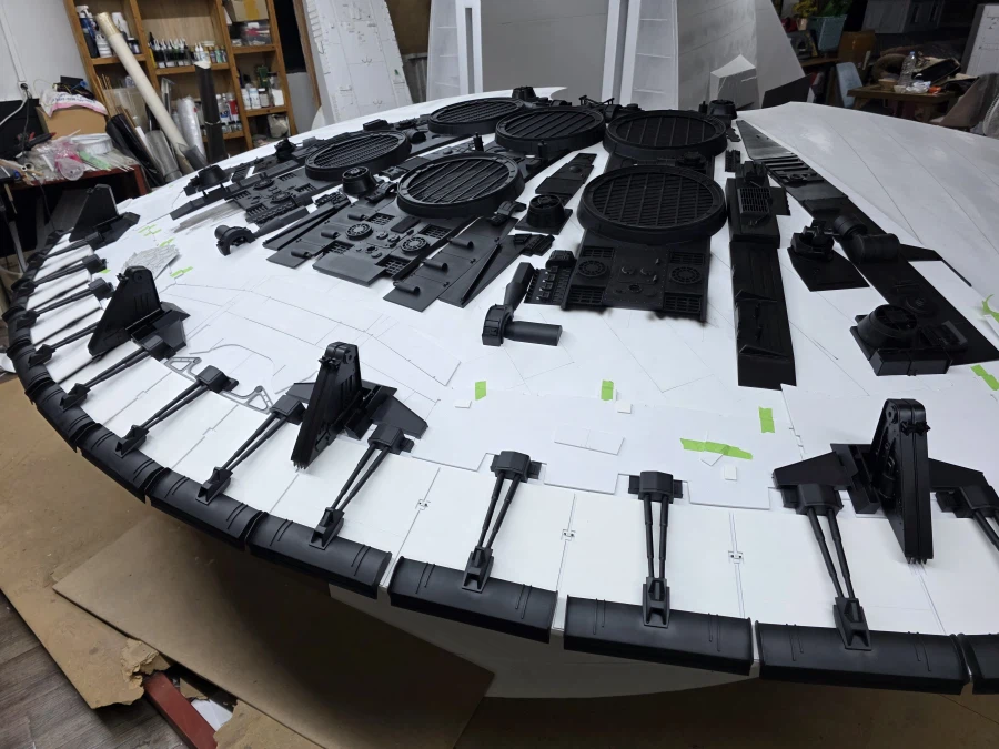 1/6 스케일 스타워즈 밀레니엄팔콘 핸드메이드 작업기 2부_29.webp