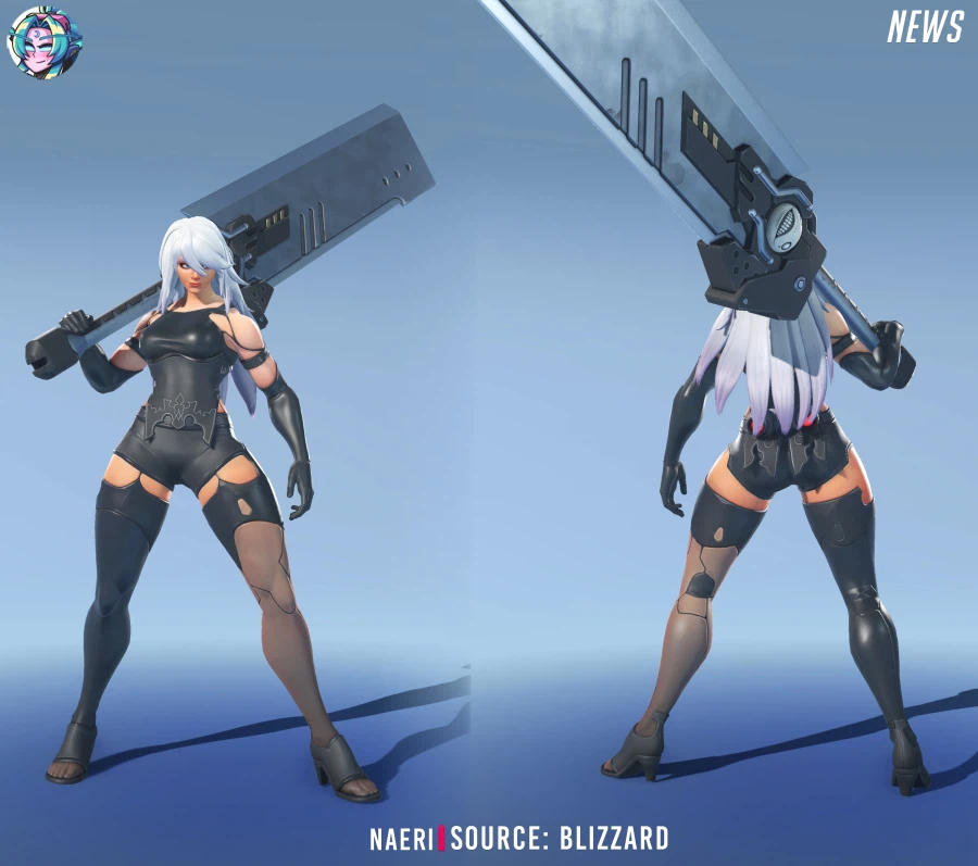 오버워치 니어: 오토마타 콜라보 스킨 총정리 및 신규 스킨들_3.webp