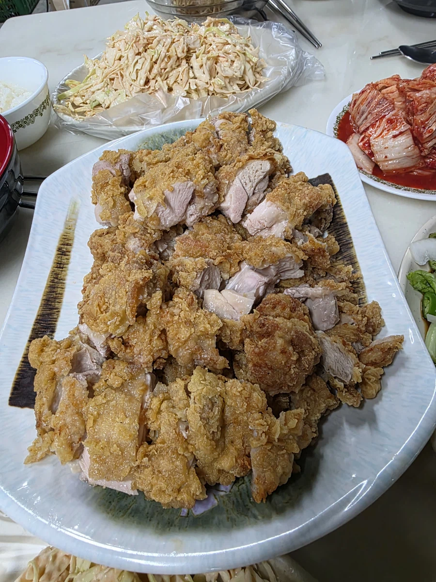 직장에서 3천원씩 걷어서 해먹는 점심 켄터키치킨 유린기_13.webp