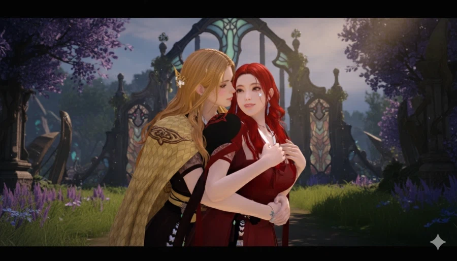 로아,AI) 연애와 우정을 주제로 뽑아봄_5.webp