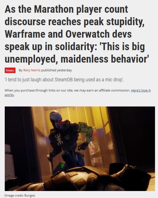 마라톤의 동접자 수 논쟁이 "모쏠 백수나 할 짓"이라고 비판받다_1.webp