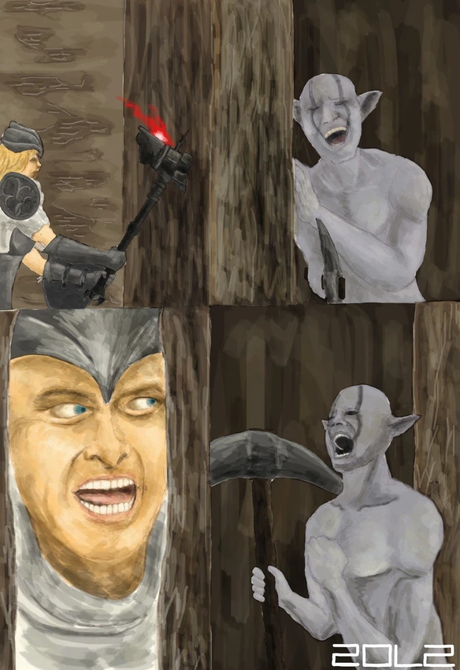 너무 유명해져서 개그요소가 돼버린 공포영화 장면_1.webp