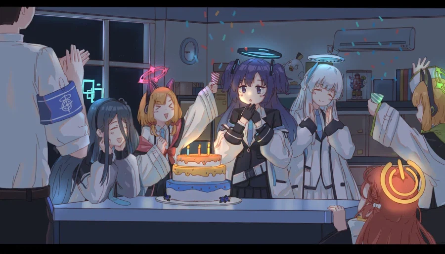 블루아카) 2026 유우카 생일짤 마무리_11.webp