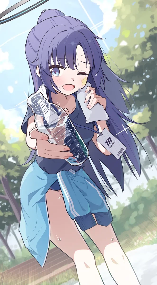 블루아카) 2026 유우카 생일짤 마무리_24.webp