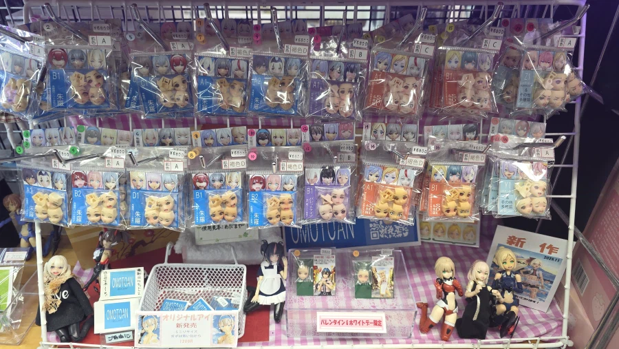 아키하바라에 있는 걸프라용 개인 커스텀 파츠샵_7.webp