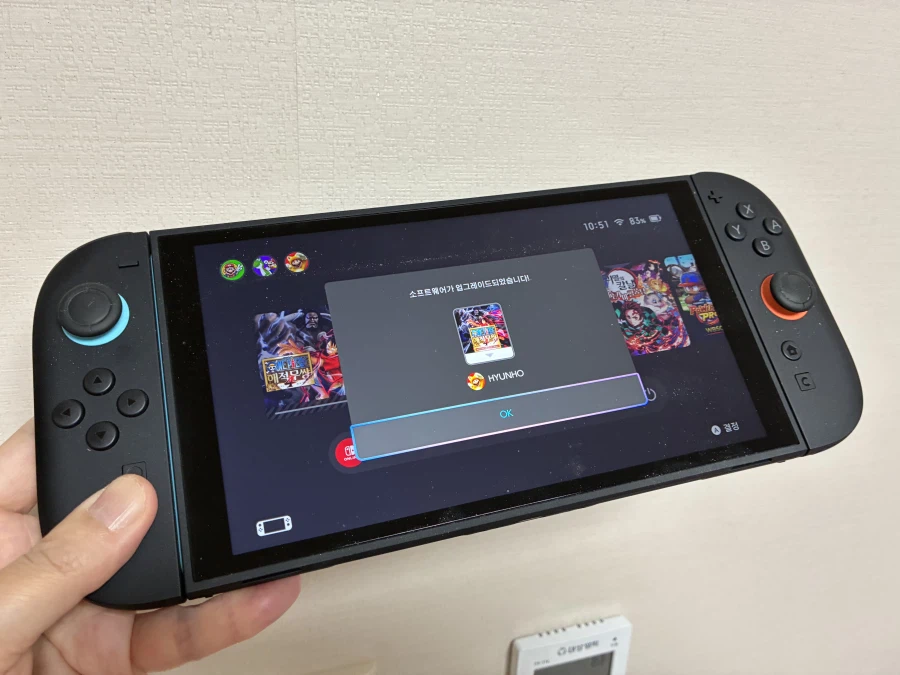 닌텐도스위치2 원피스해적무쌍4 업그레이드 별도 다운로드 해야 하네요!!!_2.webp