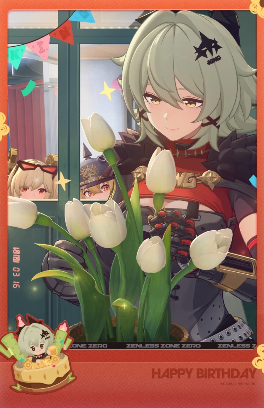 [젠레스 존 제로] 카이사르 생일 일러스트_1.webp