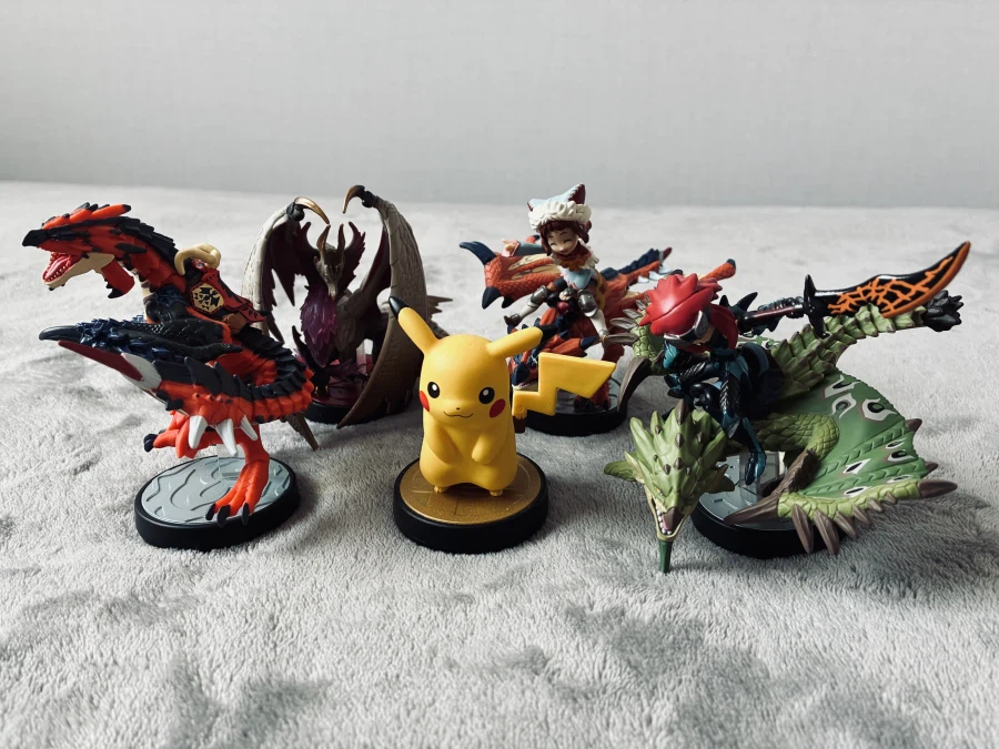 (실물샷, 특전 해금정보) 몬스터헌터 스토리즈 3 신규 아미보 3종_23.webp