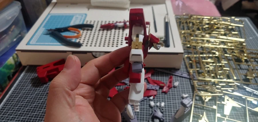 사제맥기 고토부키야 마하 스페리온, SMP 레온카이저 조립 부분도색_7.webp