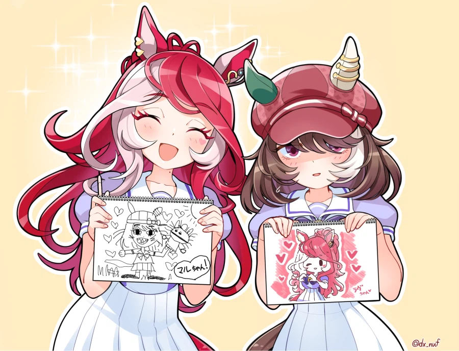 [말딸] 마르슈와 러브즈의 그림 실력_1.webp