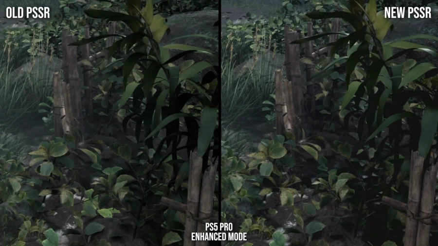 DF 향상된 PSSR 테스트 영상(내용 요약/ 비교 스샷)_1.webp