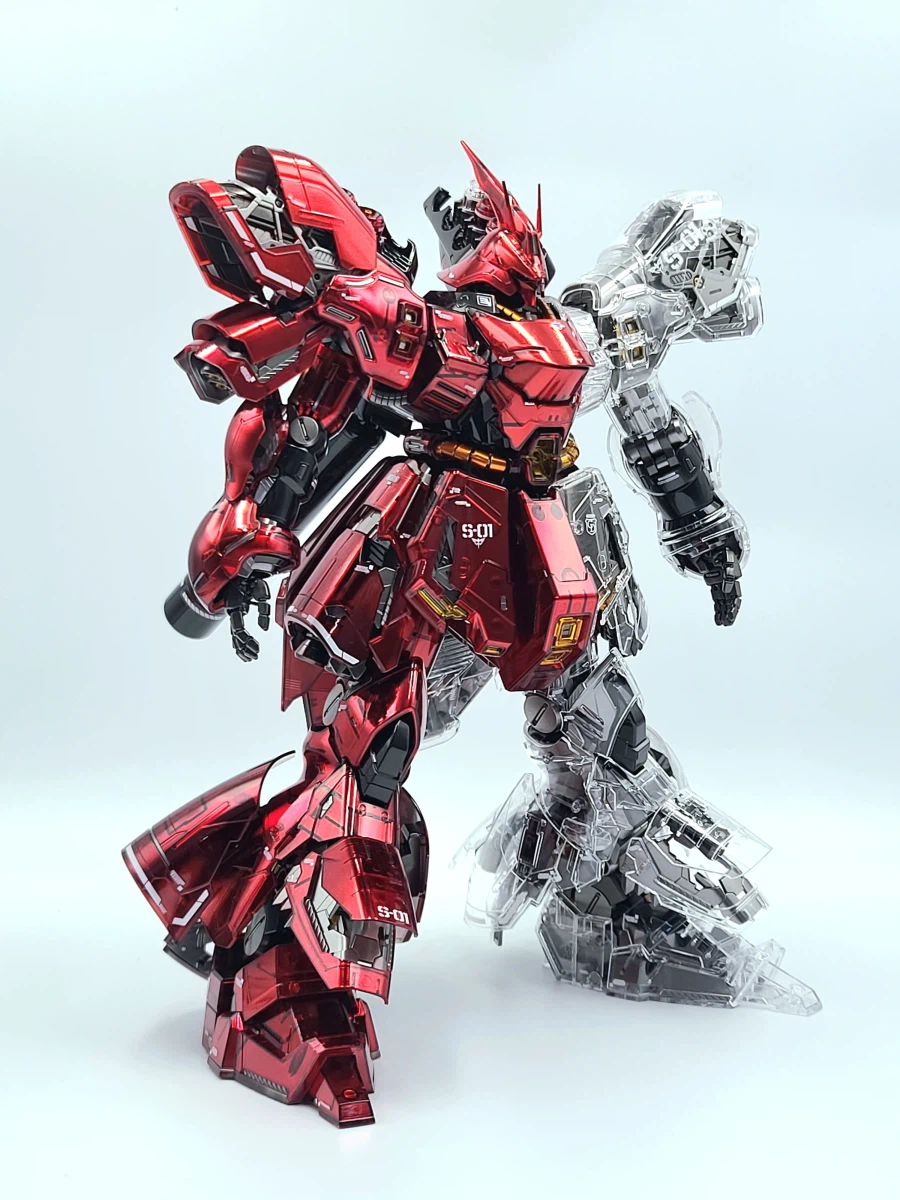 MG 사자비 버카 메카니컬클리어(반반 코어 도색)입니다._9.webp