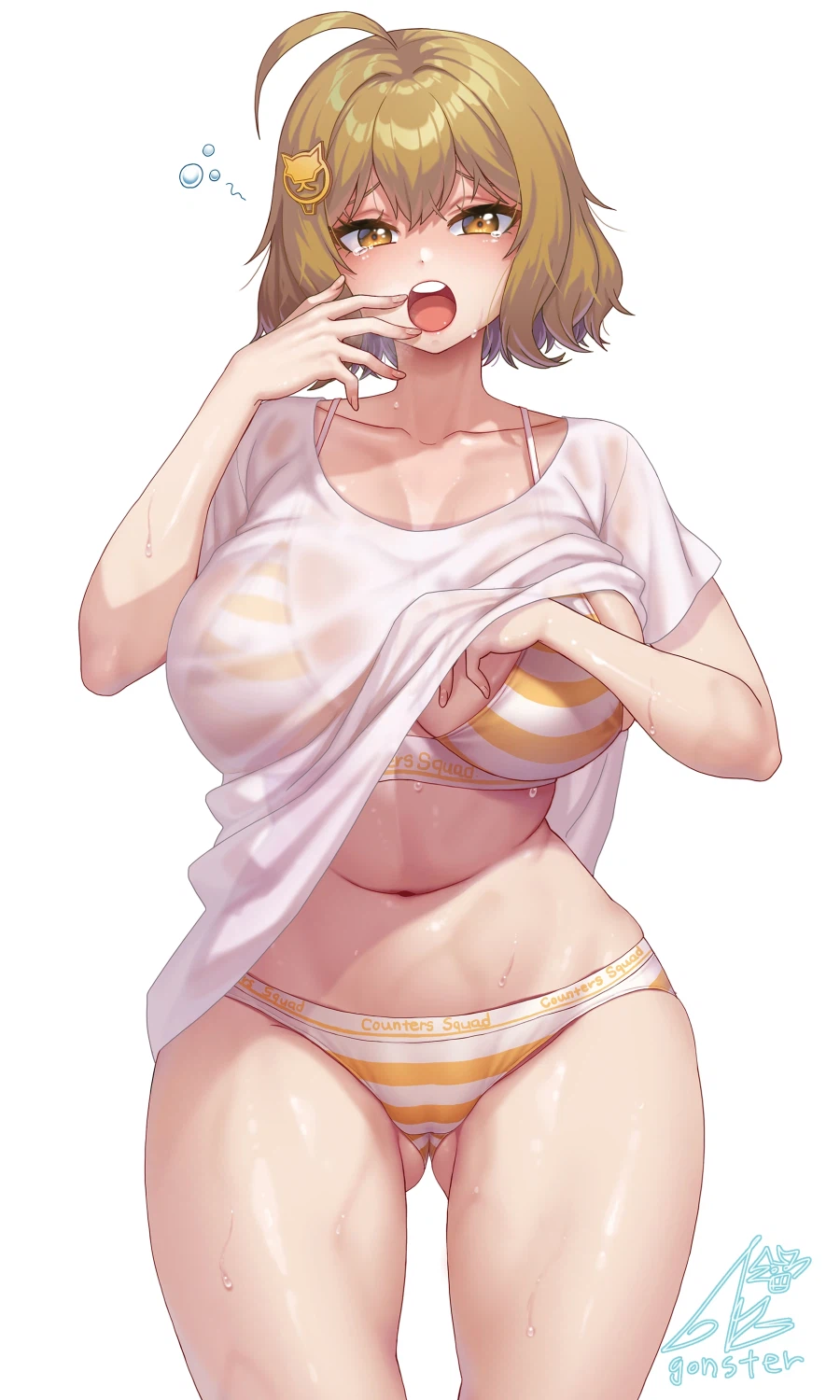 니케)아니스 줄무늬 속옷 그리고 3월 서코 후기_1.webp