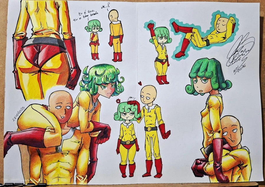 원펀맨) 사이타마x타츠마키 커플 짤모음.jpg_13.webp