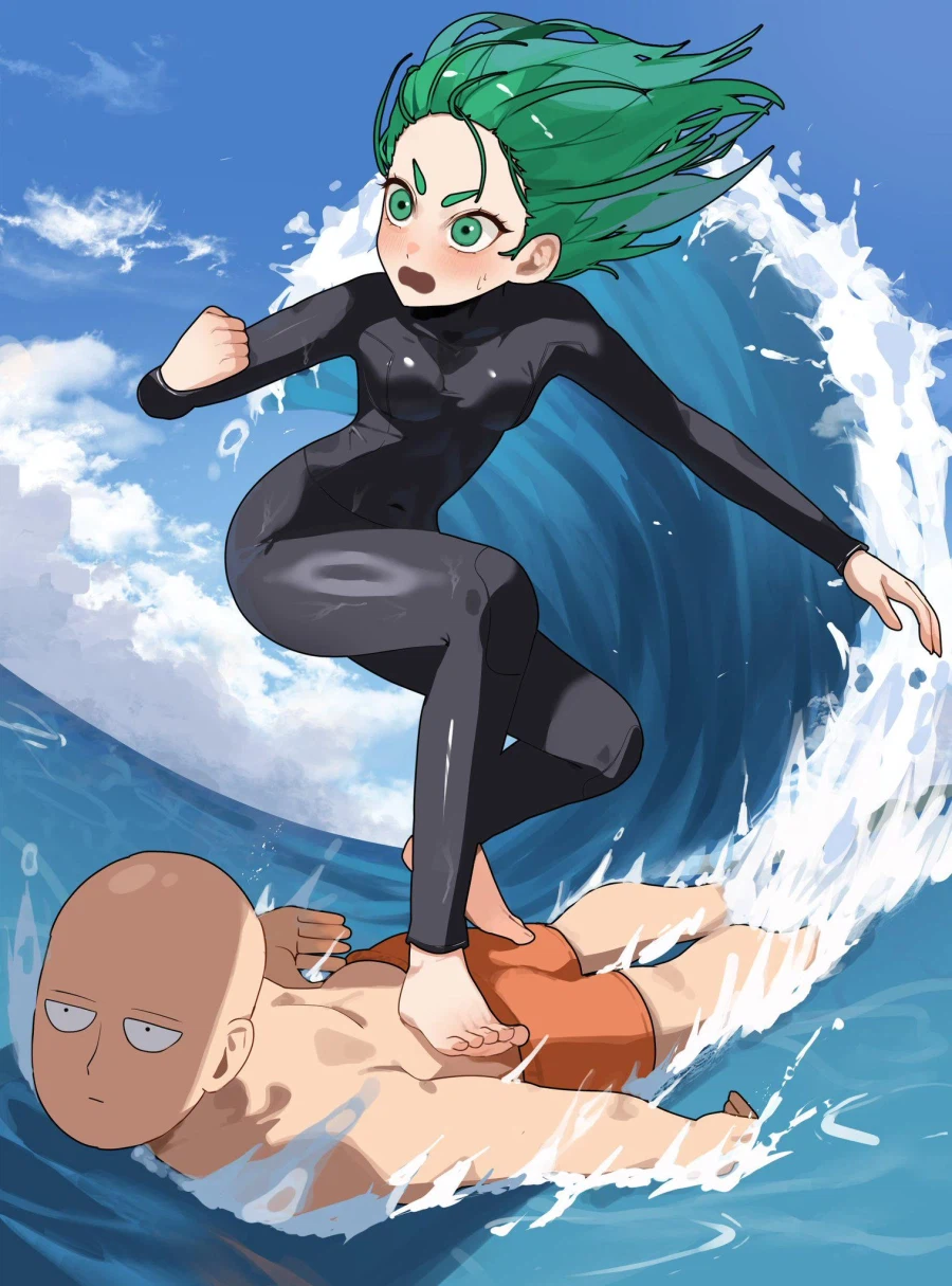 원펀맨) 사이타마x타츠마키 커플 짤모음.jpg_18.webp