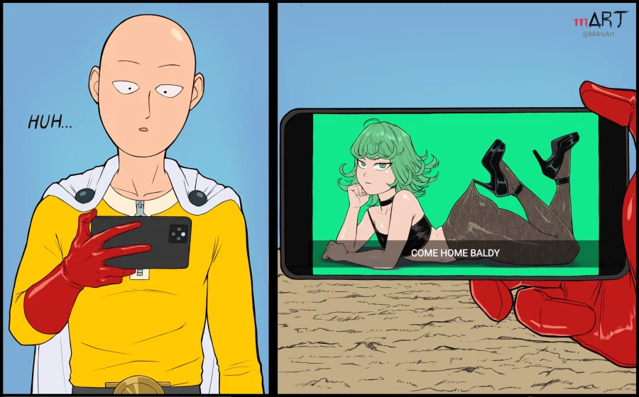 원펀맨) 사이타마x타츠마키 커플 짤모음.jpg_12.webp