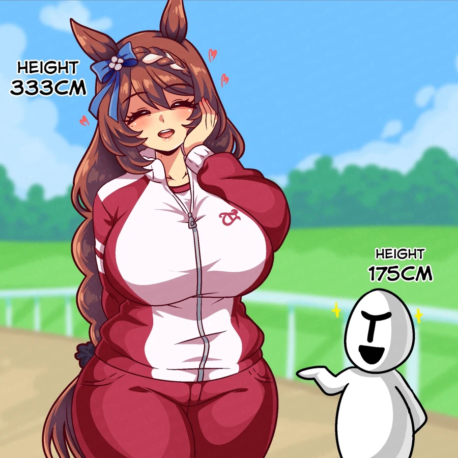 말딸) 만약 우마무스메가 거대했다면 . IF_7.webp