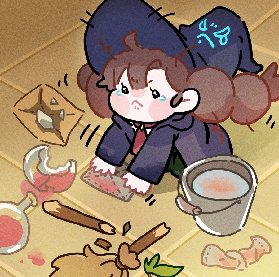 실크송이라는 재앙을 만났던 숲속의 작은 마녀 근황_2.webp