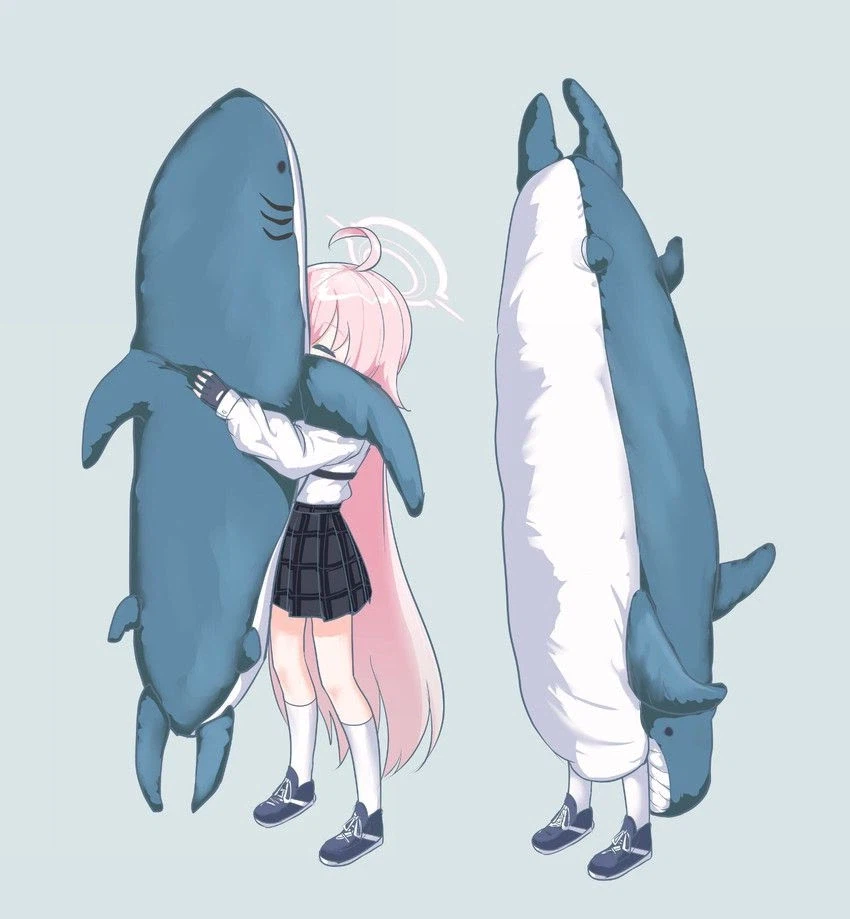 블루아카) 상어에게 잡아먹히는 호시노_1.webp