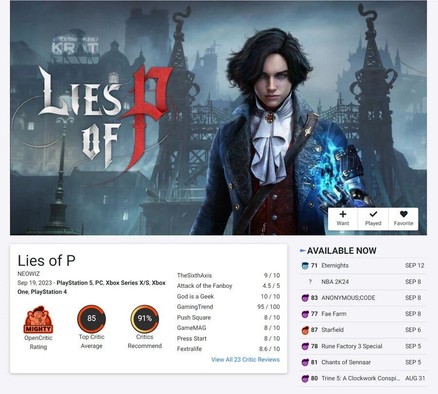 최근래 한국에서 나온 싱글 게임들 메타 크리틱 모음_2.webp