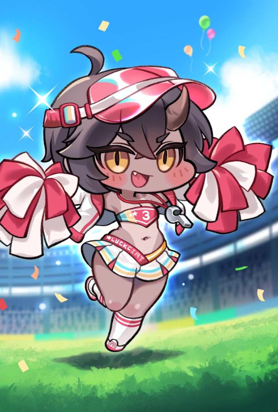 트릭컬) 벨벳 치어복 그려봤습니다._1.webp