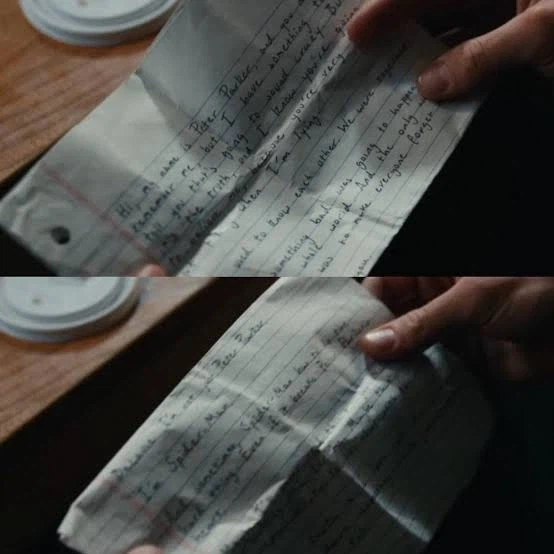 피터가 ‘노 웨이 홈’ 마지막에 MJ에게 전해줬던 편지 내용_2.webp