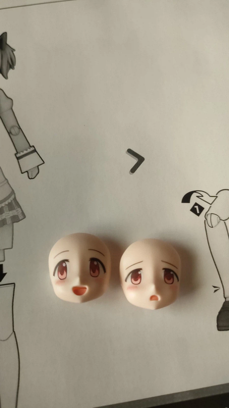 30MP 카나메 마도카 교복 Ver 가조립 + HG 타이터스 조합 사진_2.webp