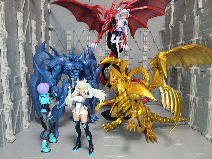 FRS Amplified -삼환신 강림- 오시리스의 천공룡 가조립 사진_4.webp