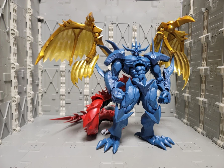 FRS Amplified -삼환신 강림- 오시리스의 천공룡 가조립 사진_5.webp